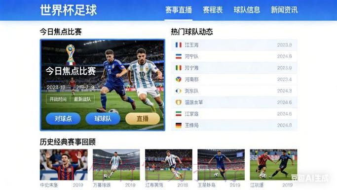 2026世界杯直播官方发布全程直播直播平台 2026世界杯直播官方发布全程直播直播平台